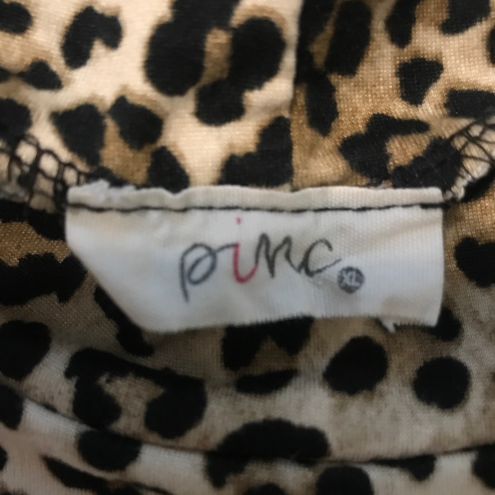 Cheetah High Neck Sleeveless Top (2 for $7) - Picture 2 of 3